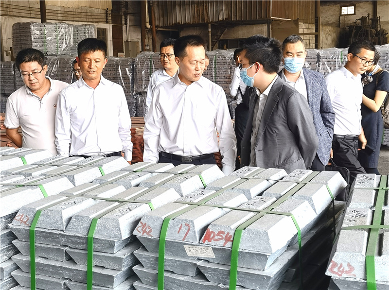 中国自由贸易试验区(广西)钦州港片区领导一行莅临宇成集团考察交流