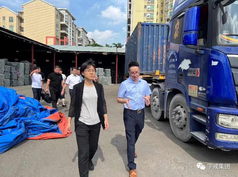 广西百色市党政考察团莅临宇成集团考察交流
